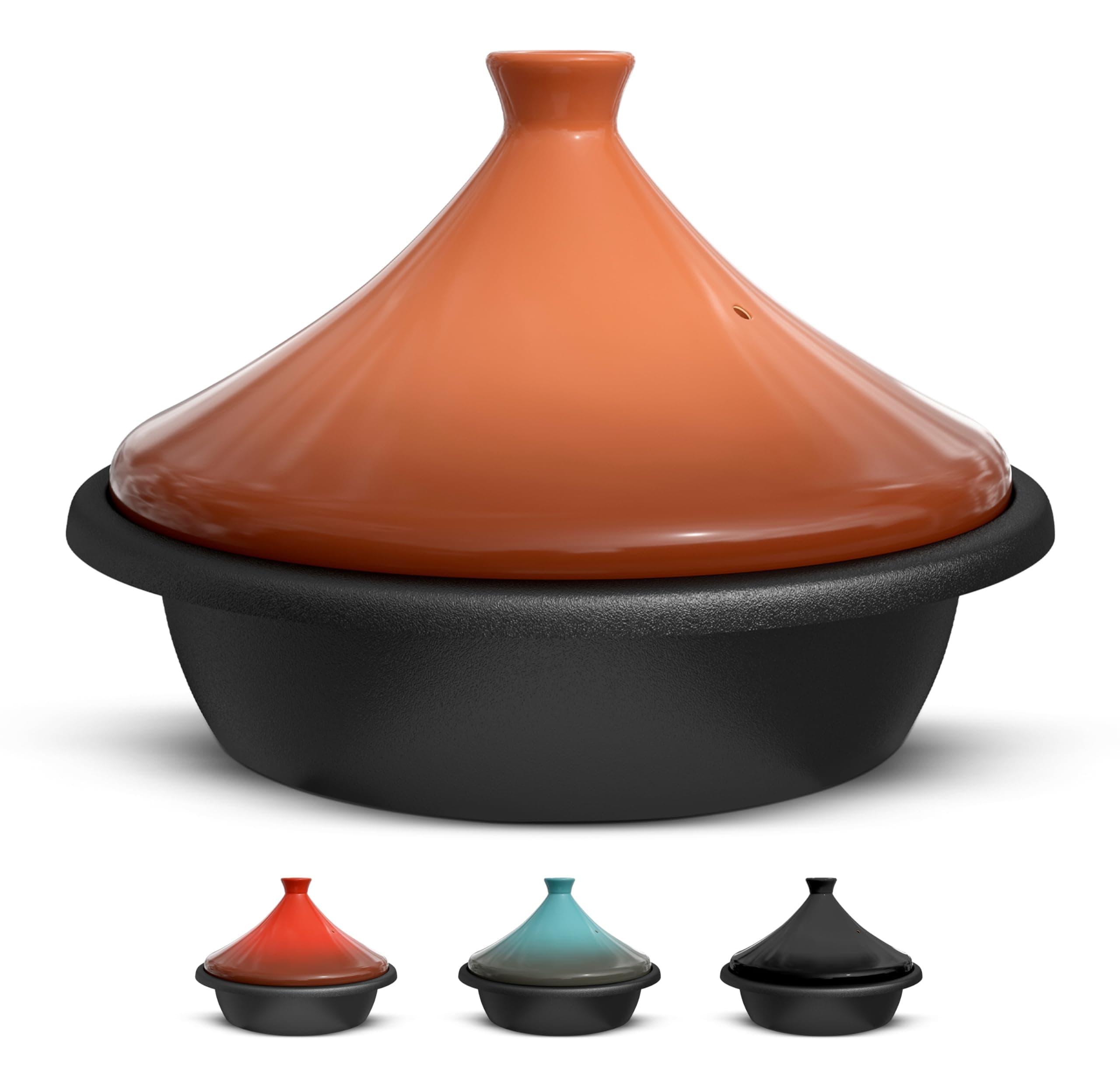 Kook Enameled Cast Iron Tagine, Moroccan Stew Pot