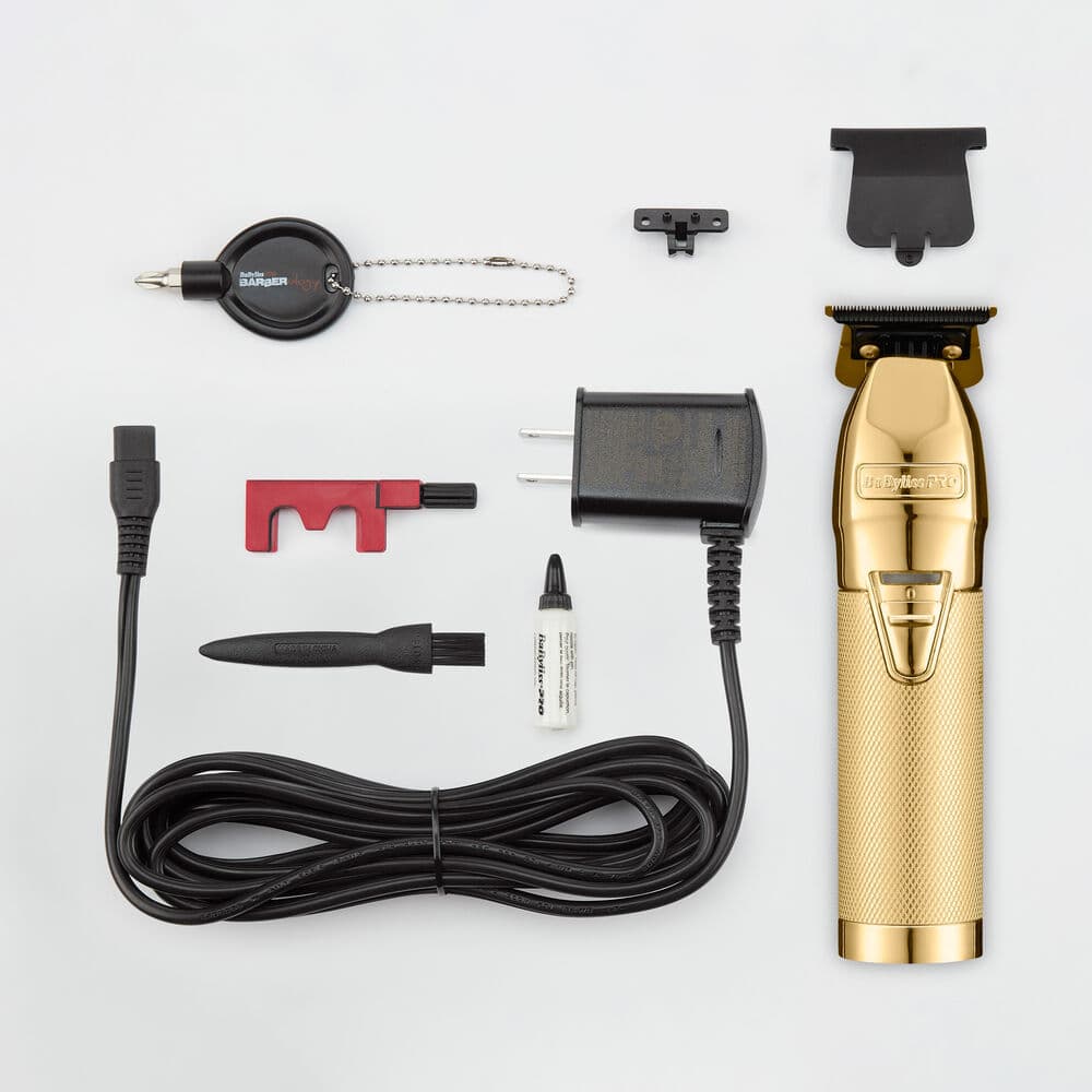BaBylissPRO GoldFX+ All-Metal Lithium Outlining Trimmer (FX787NG)