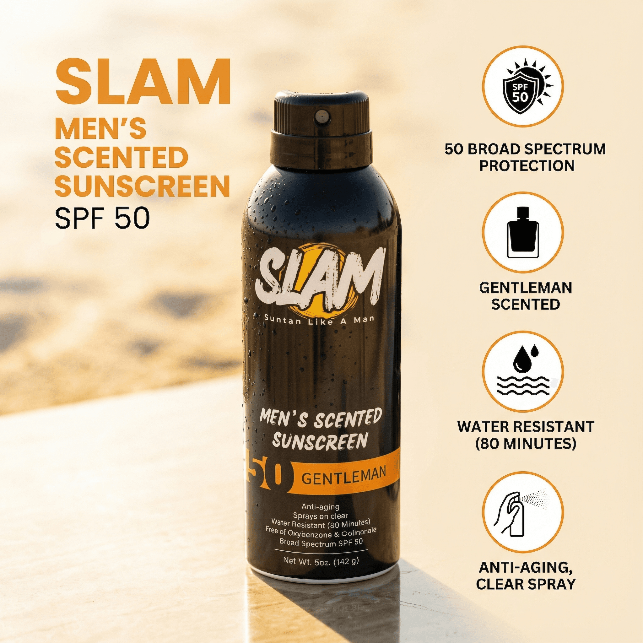 SLAM GentleMan SPF 50